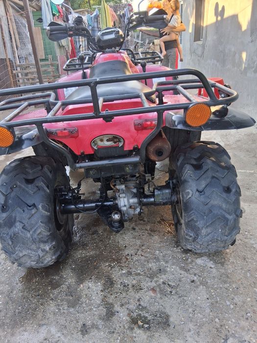 AtvLinhai 300 4×4 și drujba Stiller mezee231