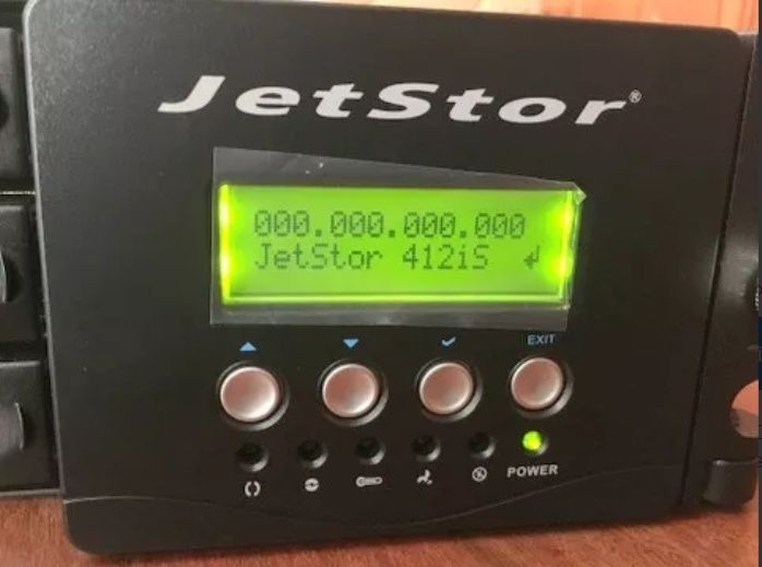 JetStor SATA 412iS Storage - сторидж