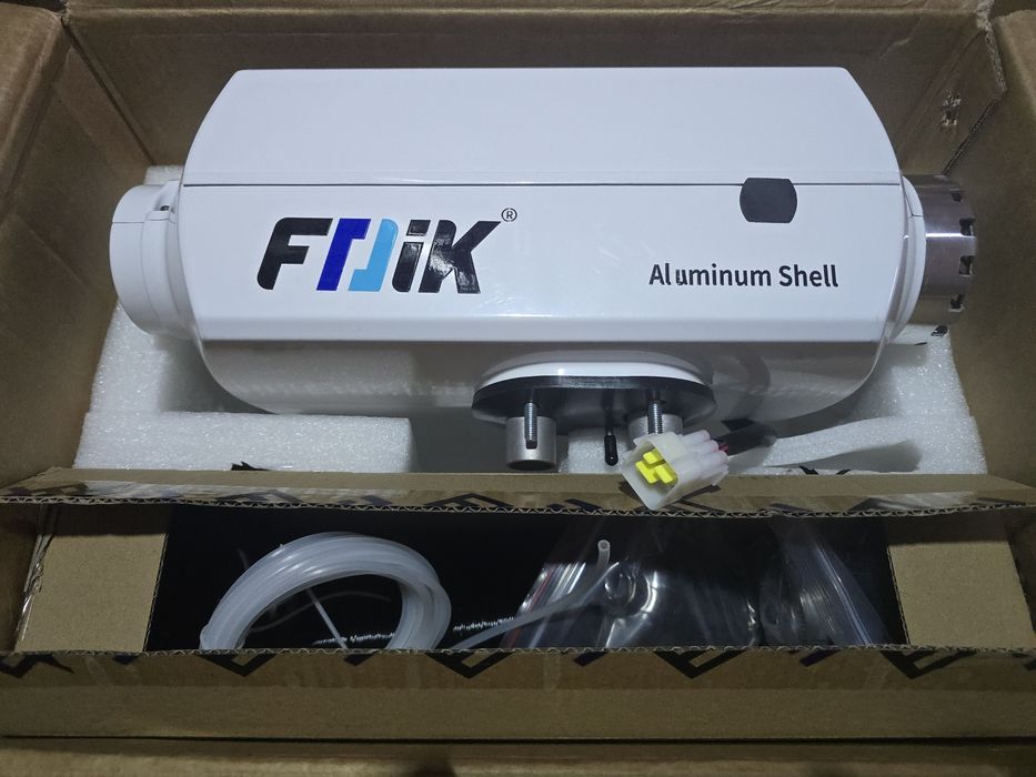 Sirocou 5kw 12v 24v nou Încălzitor motorină tip webasto aluminiu