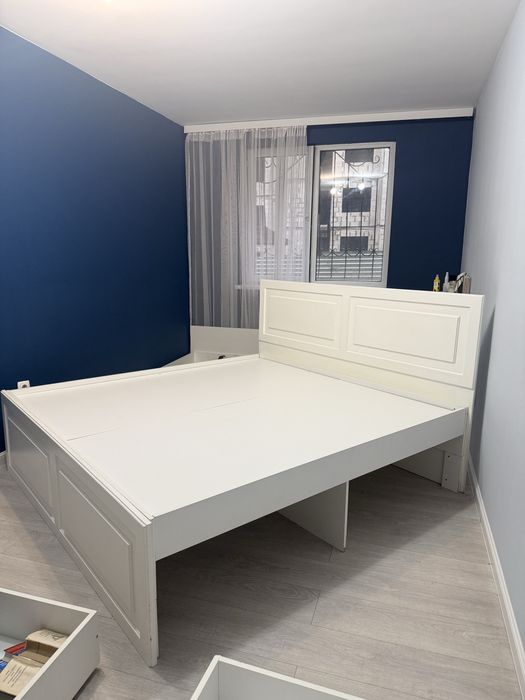 Кровать 180×190, белая