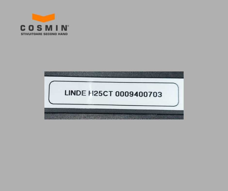 Piese stivuitoare - Display bord LINDE 0009400703 H25CT