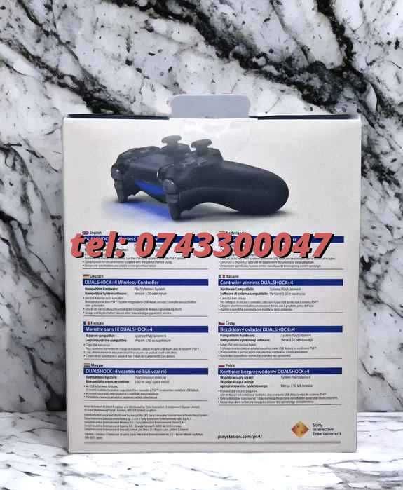 Joystick Ps4 Sony Dualshock 4 V2 Wireless Negru