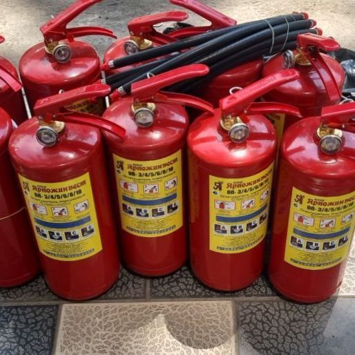 Огнетушитель порошковая.