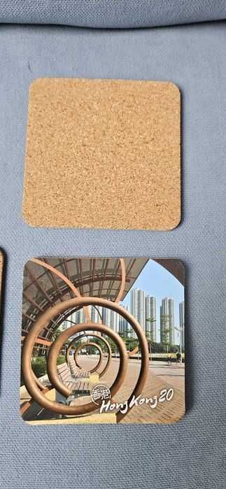 Set 6 suporturi / coastere pahare, achizitionate din Hong Kong, NOI