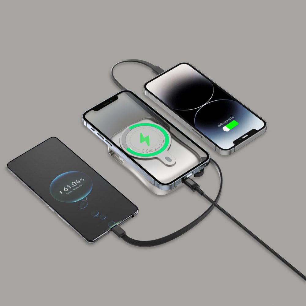 Power Bank Green MagPulse