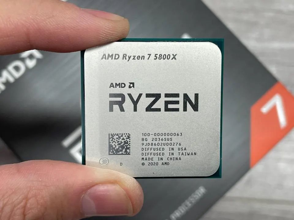 Комплект Asus Rog strix b450 gaming II + Ryzen 7 5800x + DDR 4 16