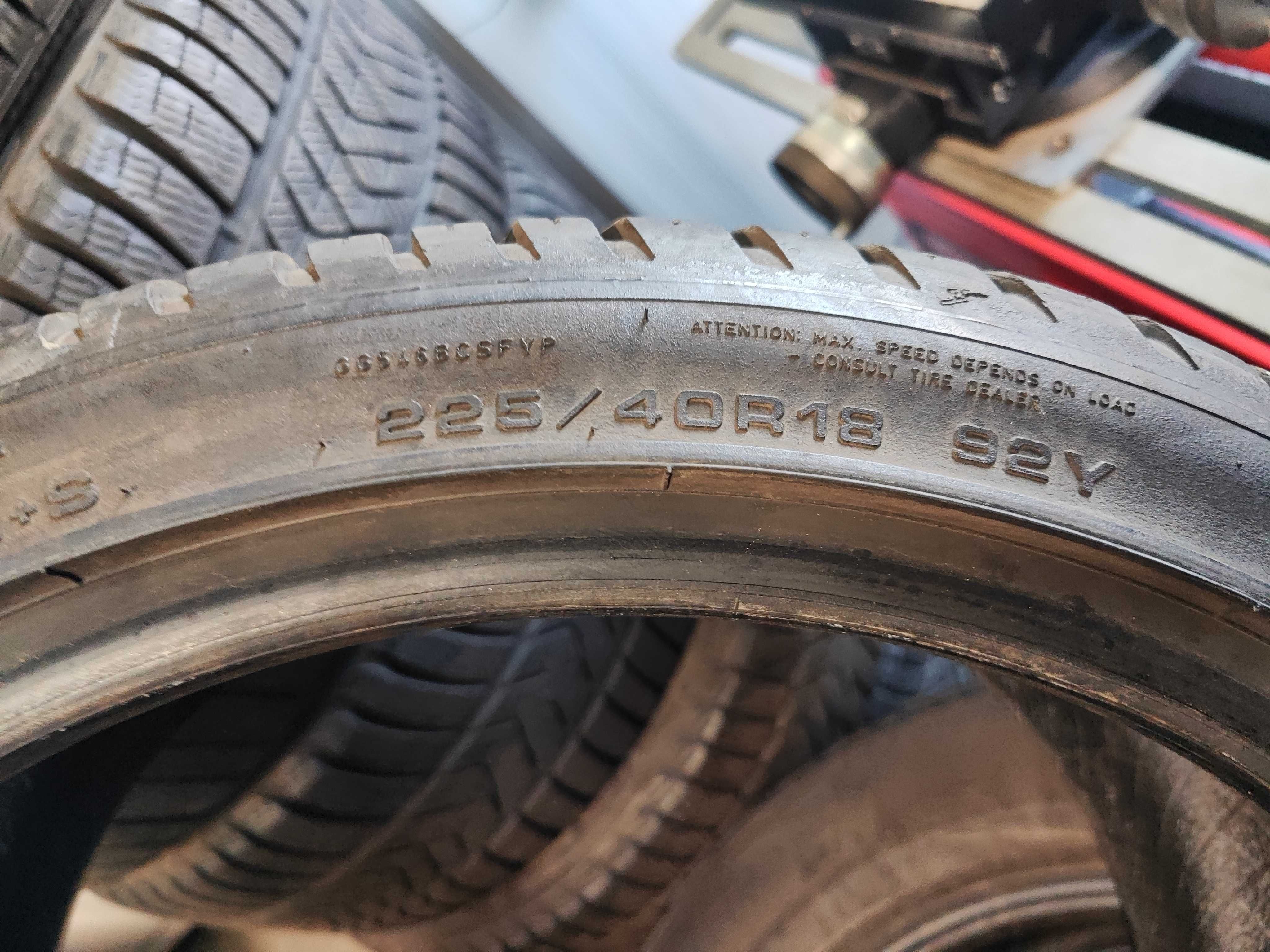4бр. зимни гуми 225/40/18 Goodyear