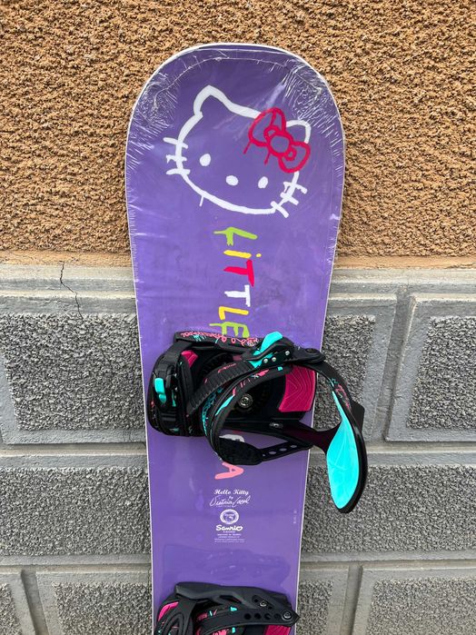 placa noua snowboard hello kitty L125