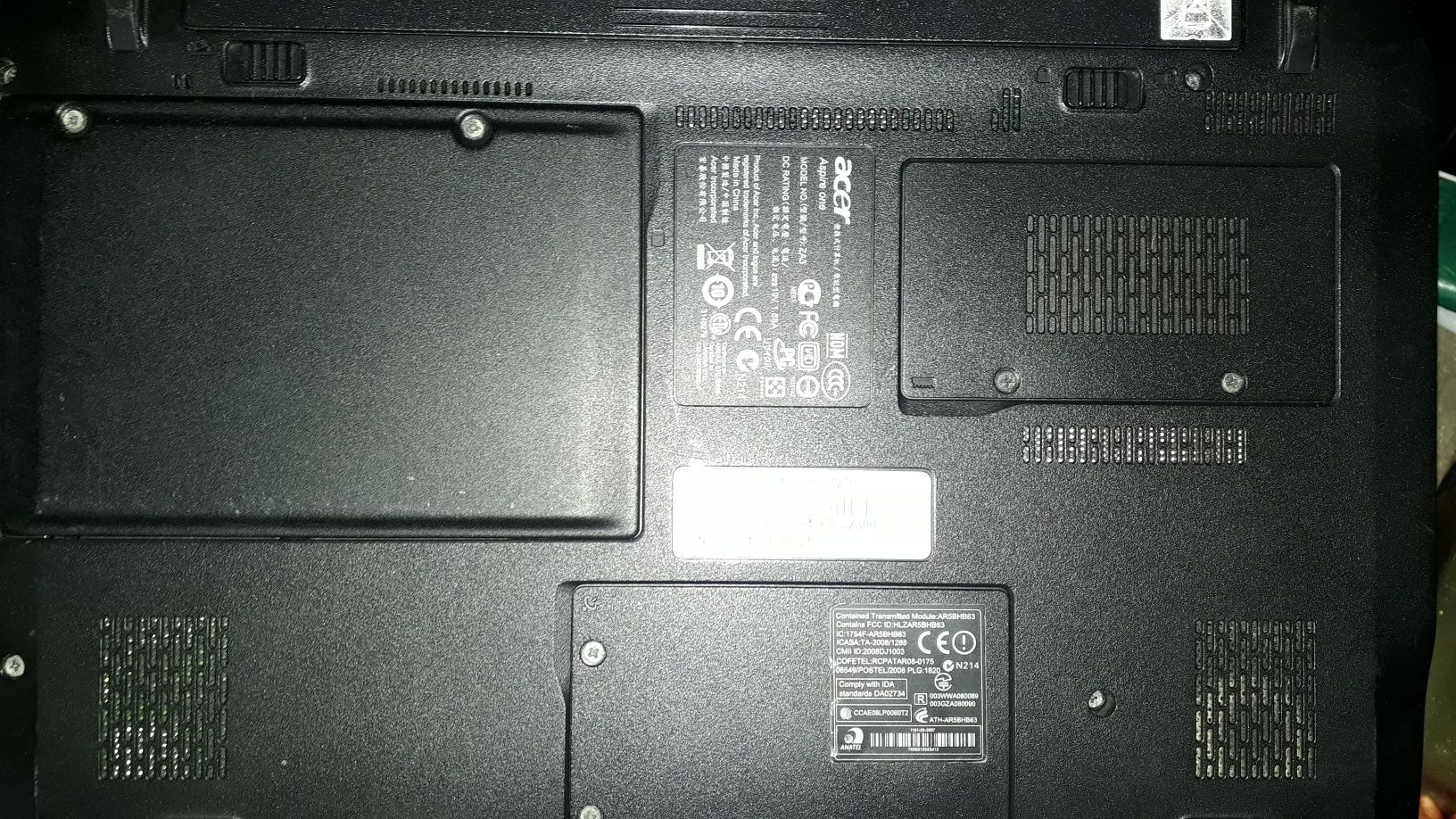 лаптоп 11,6" Acer aspire one 751