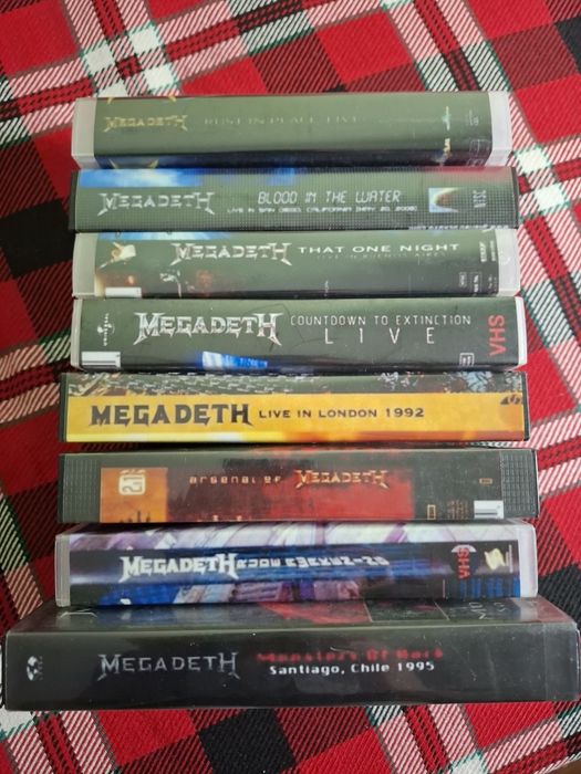 Megadeth - Видеокасети
