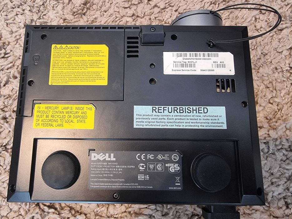 proiector dell m410hd cu defect se supraincalzeste