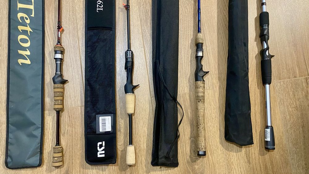 Lansete de spinning baitcasting