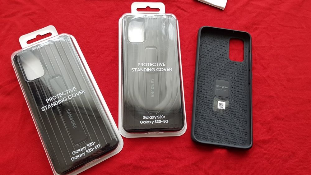 Husa Carcasa Originala STAND Samsung Galaxy S20+ plus! Noua,Anti SOC