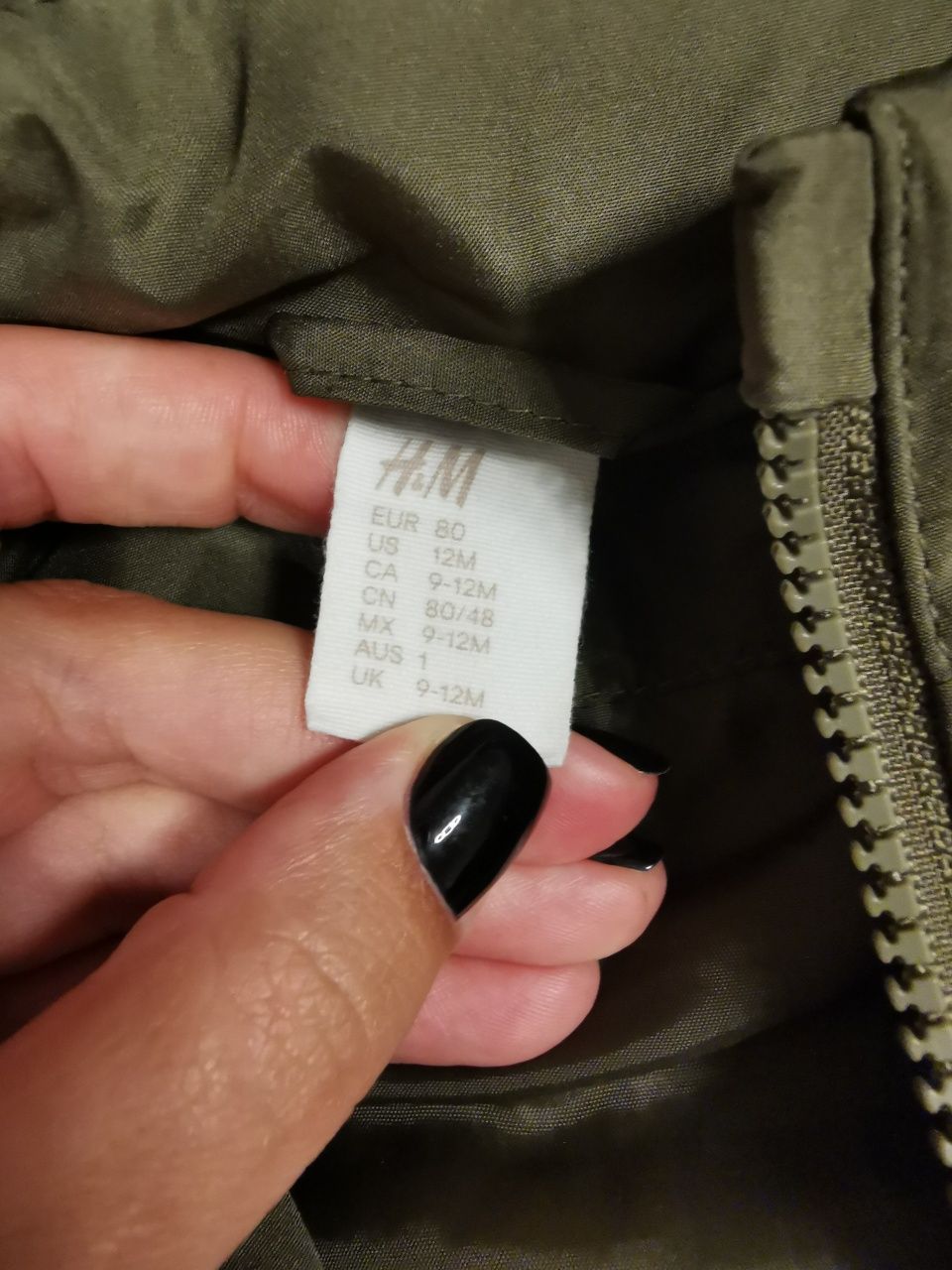 Geaca h&m măsura 80