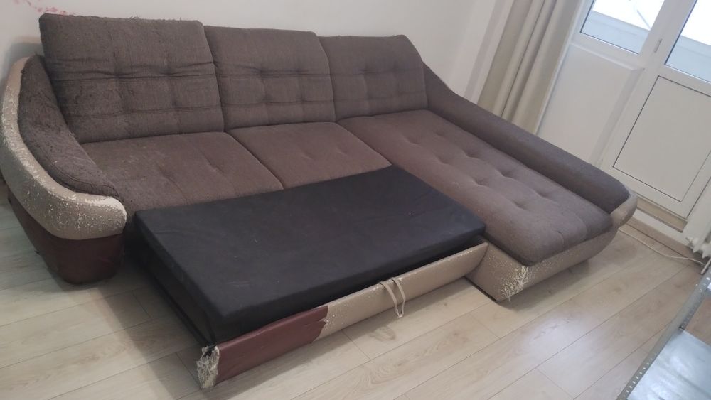 Canapea extensibila coltar