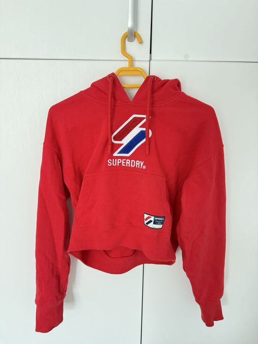 Hanorac rosu Superdry