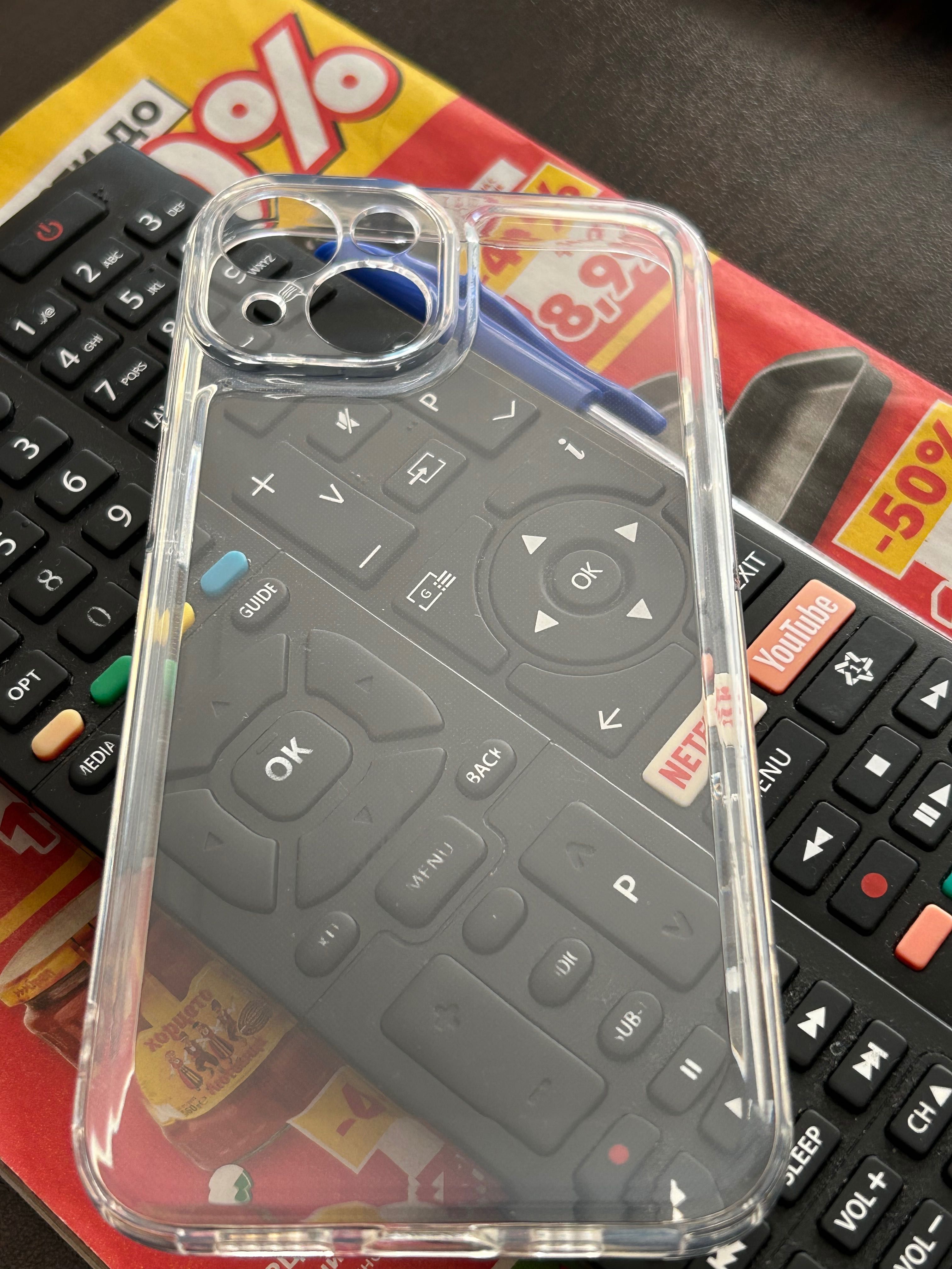 Прозрачен силиконов кейс за Iphone 14