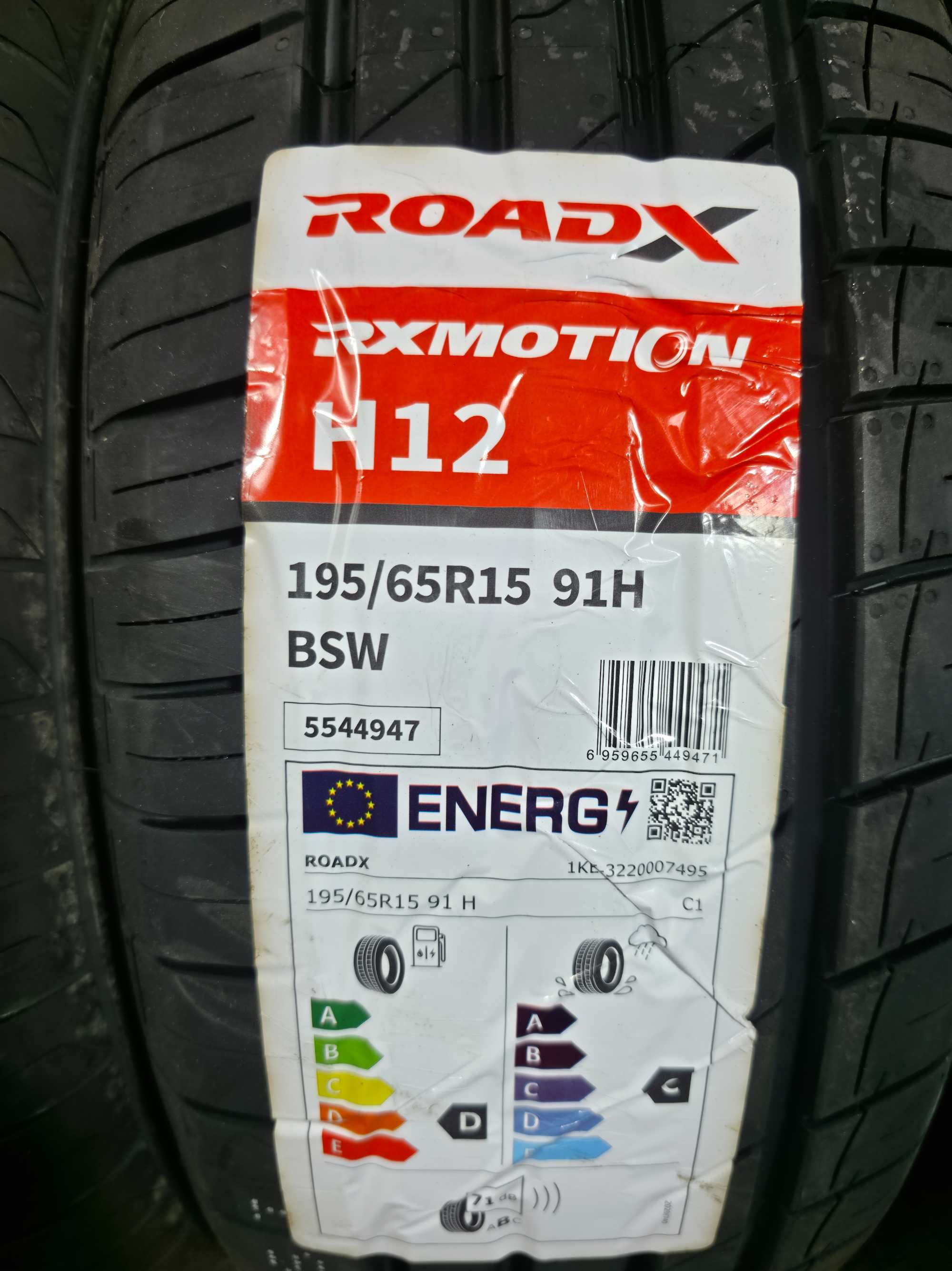 Anvelope de VARA - 195/65/15 - ROADX - NOI - DOT 4923 !
