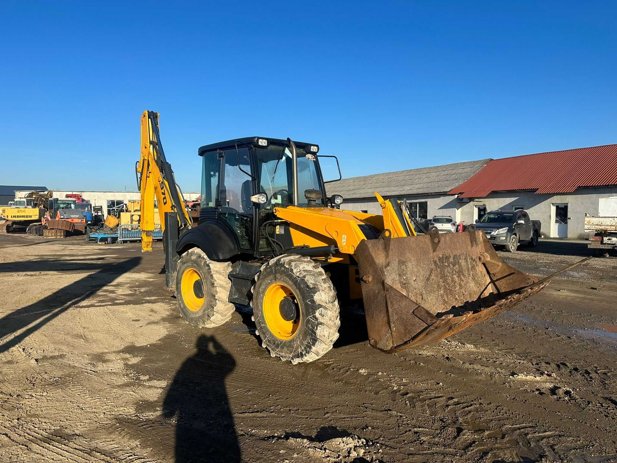 Dezmembrez buldoexcavator Terex 970 , 2012