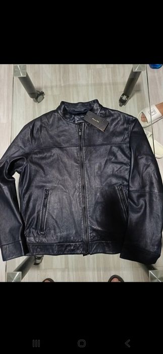 geaca barbati piele naturala XL Massimo dutti