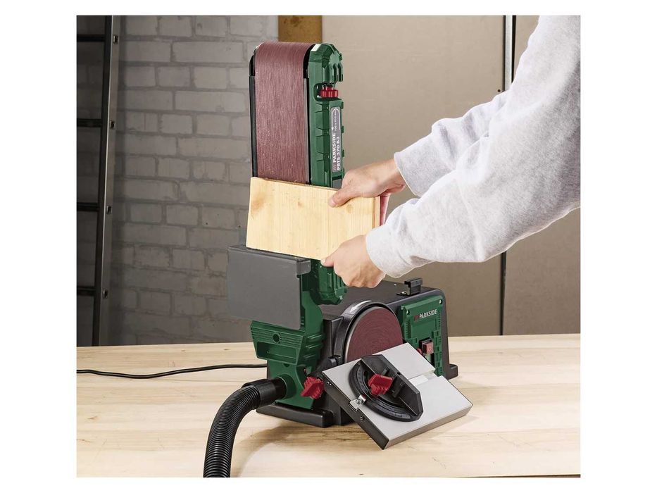 Нова Комбинирана шлайф станация Parkside 370W шлайф сиситем