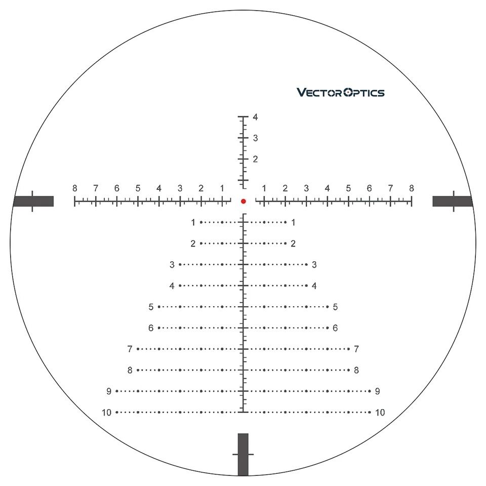 Luneta Vector Optics Continental 3-18-50 FFP 34 mm1/10 MIL