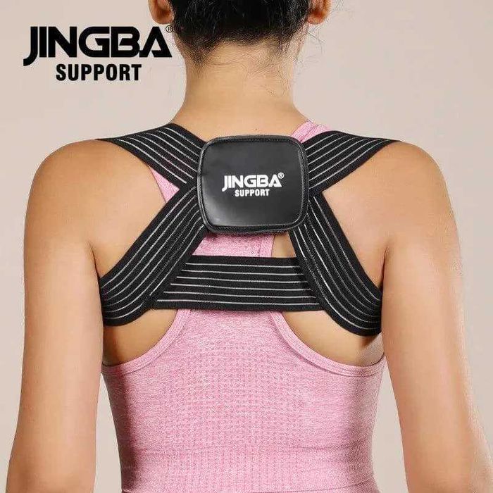 Corector de postură confortabil, unisex ,  NEGRU