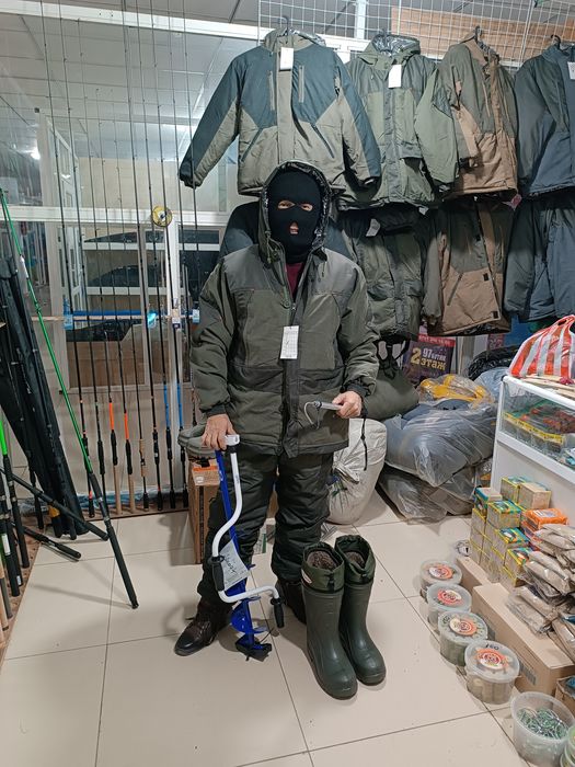 Камуфляждар зимний с брюками