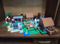 LEGO the village. Майнкрафтовская деревня из лего.