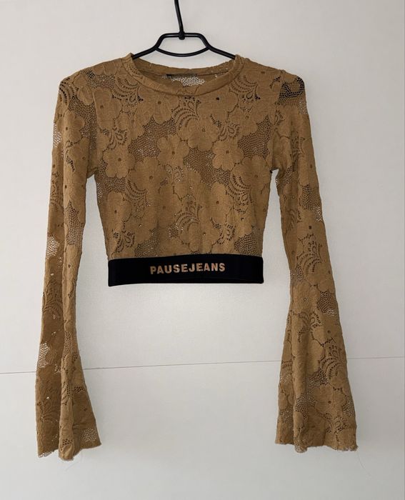 Дантелена блуза PAUSE JEANS