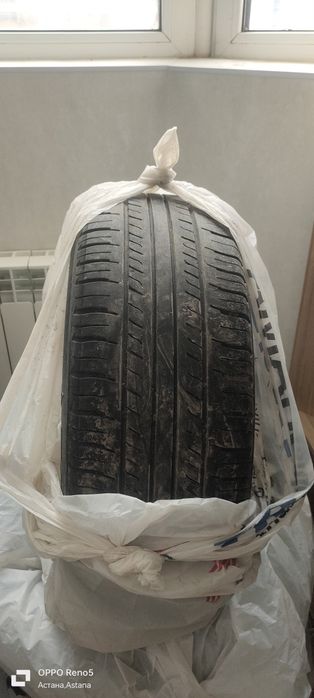 Продаю летнию резину быу в хорошем состоянии 45 тыс за 4 шины
