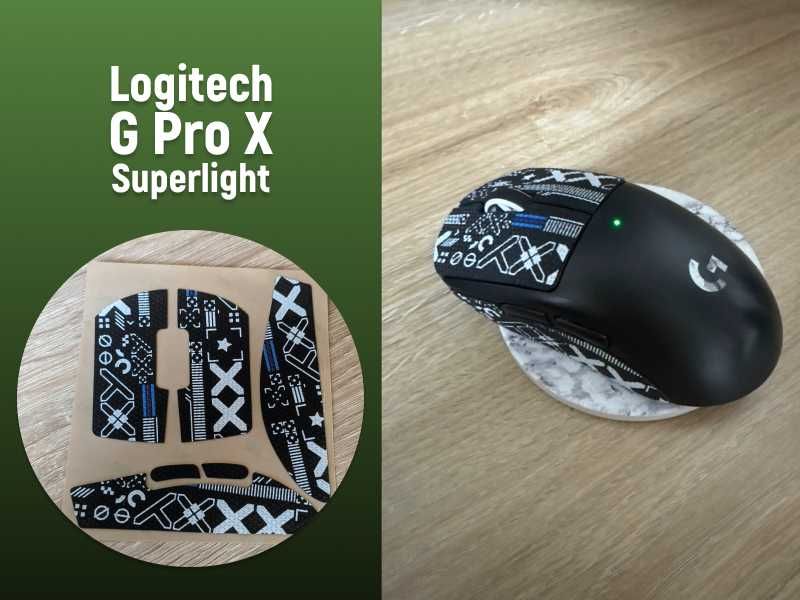 Грип тейп за геймърски мишки G Pro X, G305 и Viper Ultimate,Viper Mini