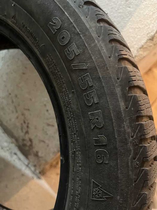 4 гуми Michelin Pilot3 205/55 r16 + 1 зимна