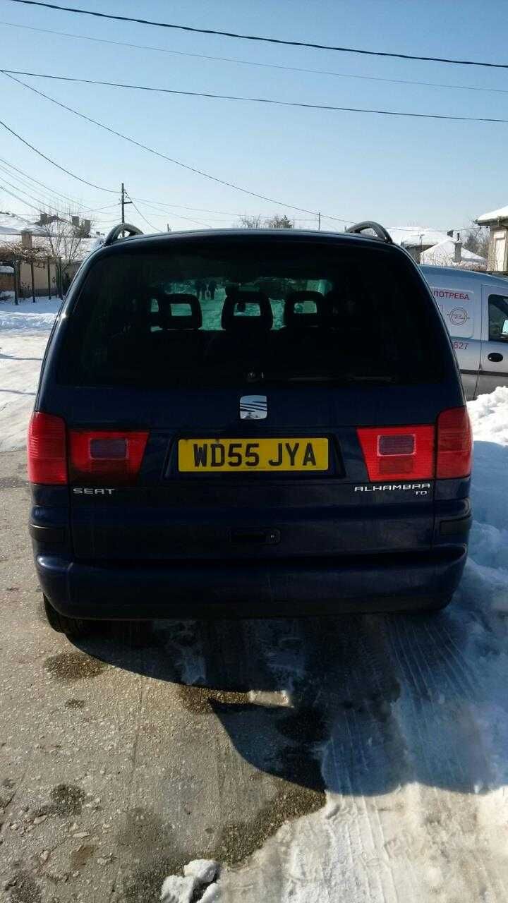 Сеат Алхамбра / Seat Alhambra 2003 г. 1,9 116 к.с.