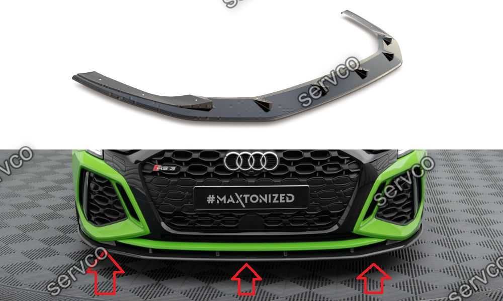 Pachet Set Body kit tuning Carbon Audi RS3 8Y Sportback 2020-  Maxton