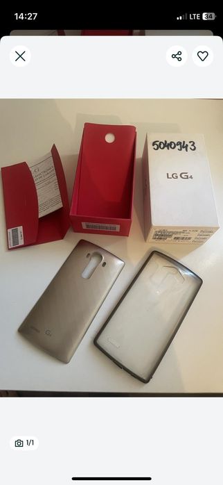 Diferite huse de vânzare plus cutie cu accesorii de lg g4