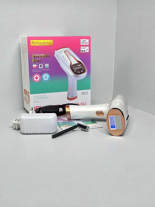 Фотоэпилятор лазерный женский, с эффектом охлаждения