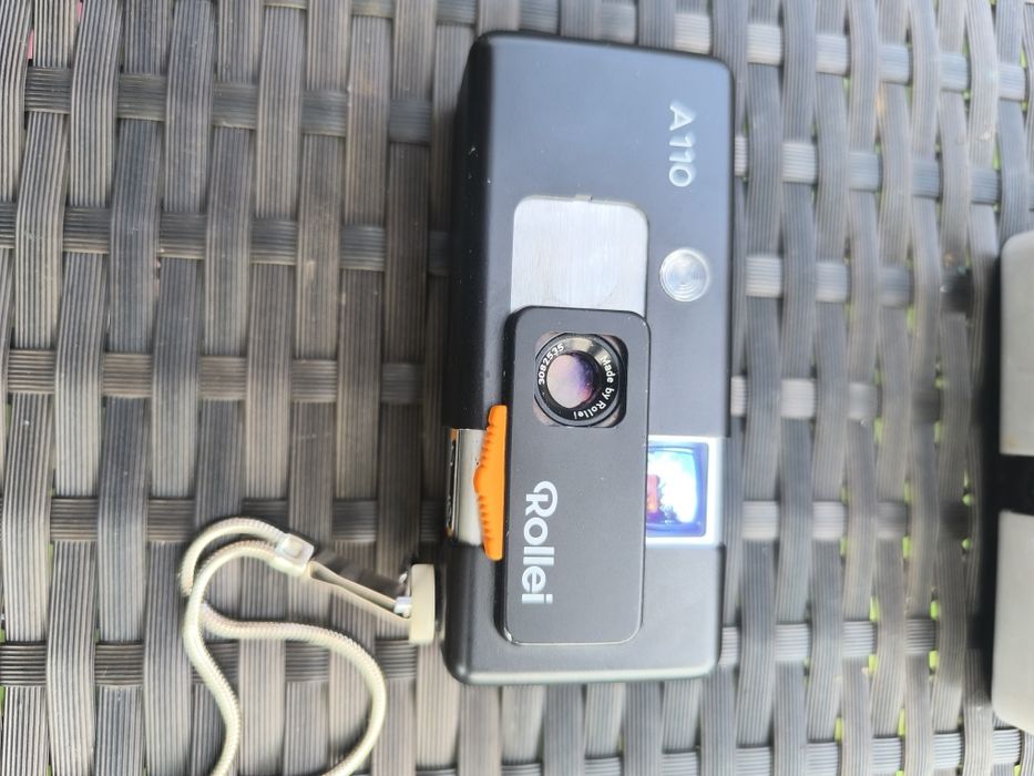 Aparat foto vintage Rollei A110 funcțional – Made in Germany