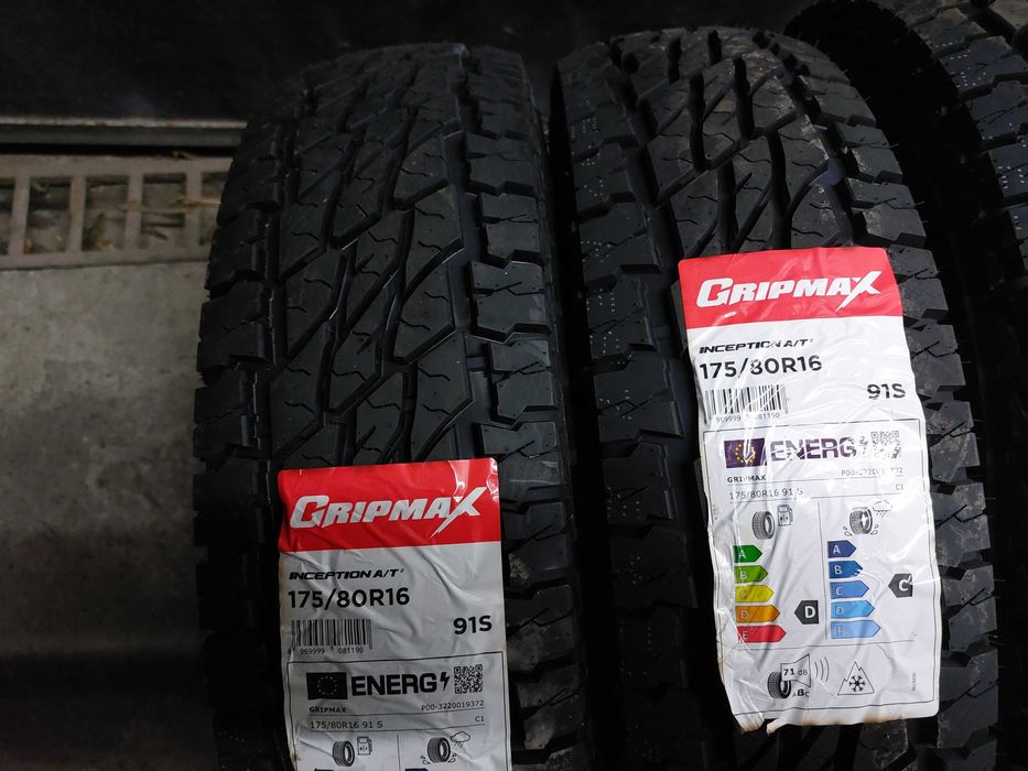 НОВИ всесезонни гуми GRIPMAX 175/80/16 91S DOT 0424