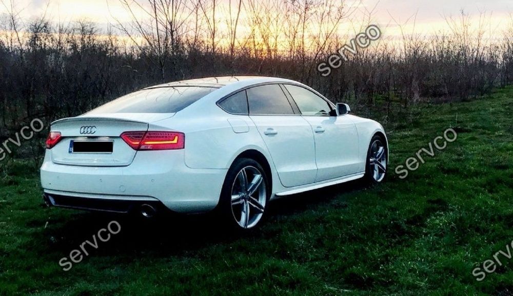 Difuzor spoiler sline s-line s line Audi A5 sportback 2009-2012 v1