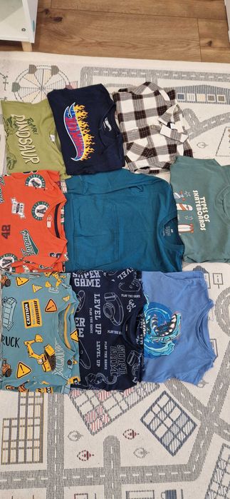 Set de 3 tricouri mărimea 122, cămăși băieți marimea 110-116 5-6 ani