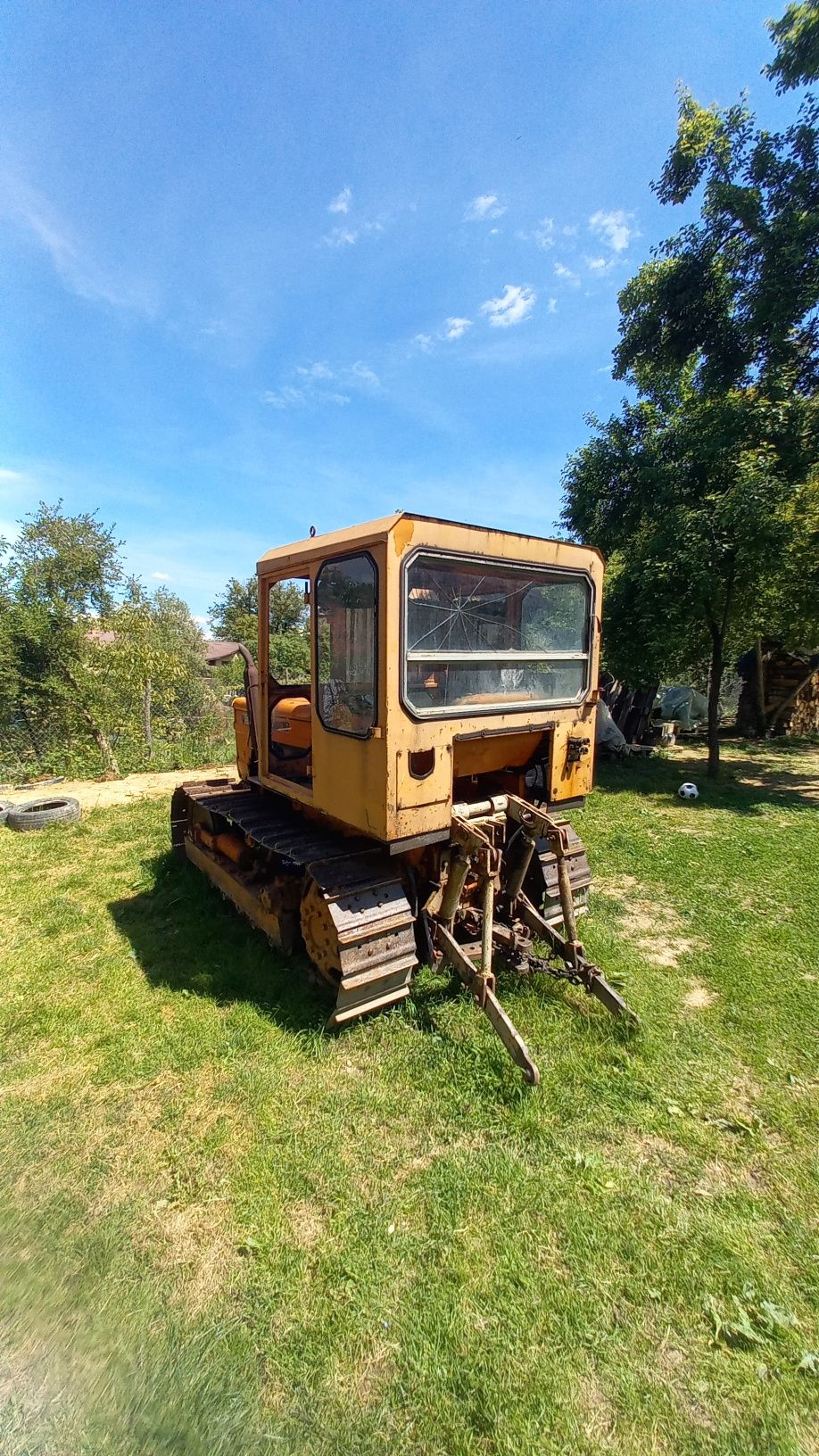 Tractor șenile marca Fiat 805C, 80 Cp