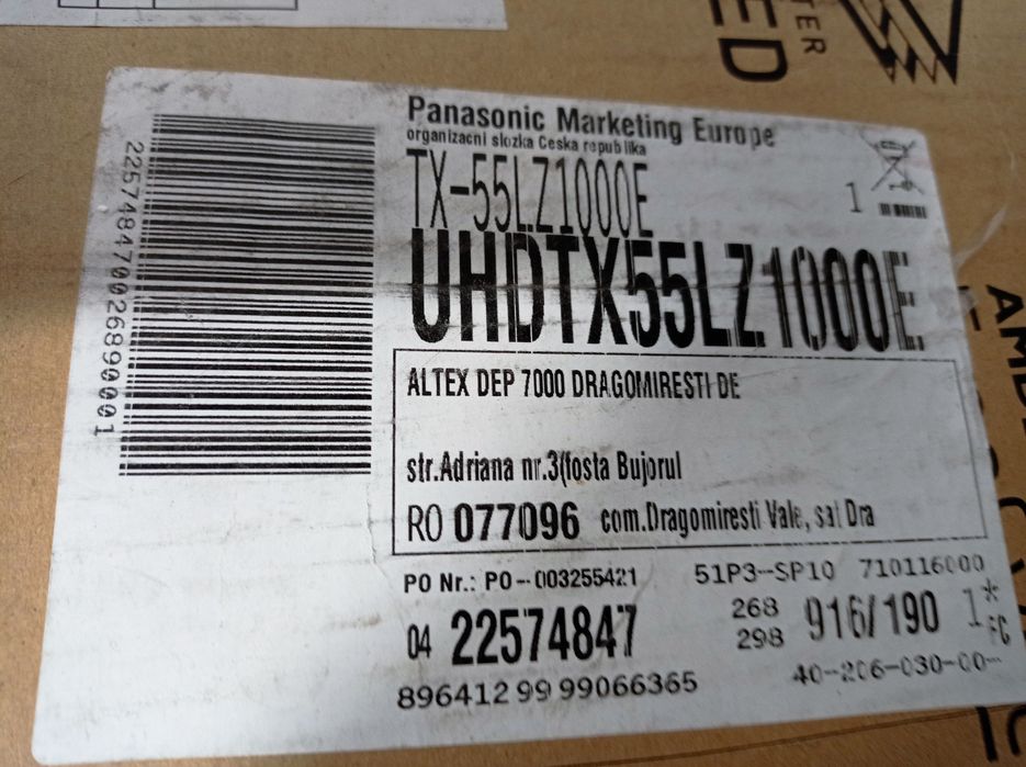 Vând Tv Panasonic OLED TX 55  LZ1000E