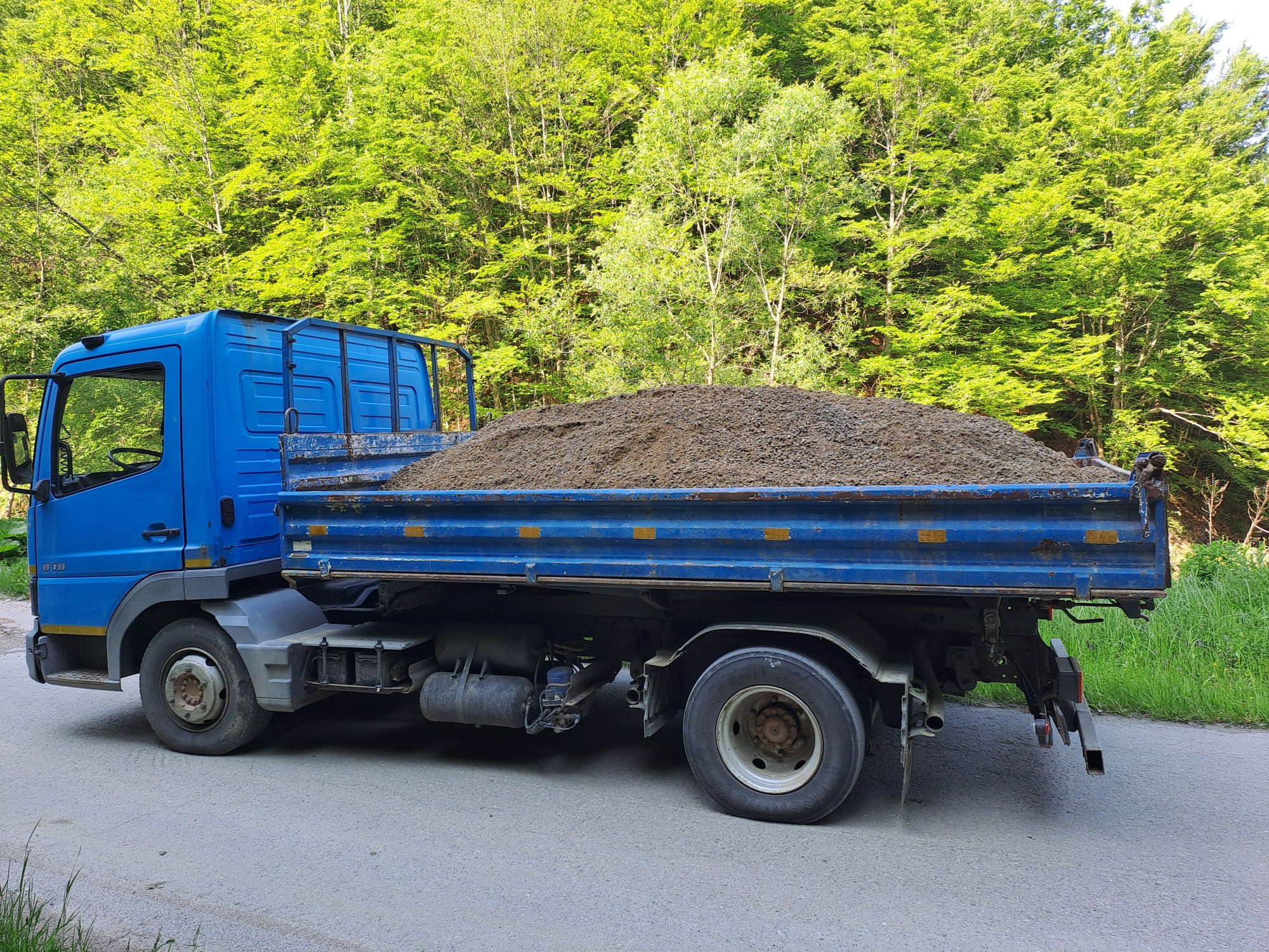 Vând nisip, sort, amestec, piatra fundati, piatra concasata