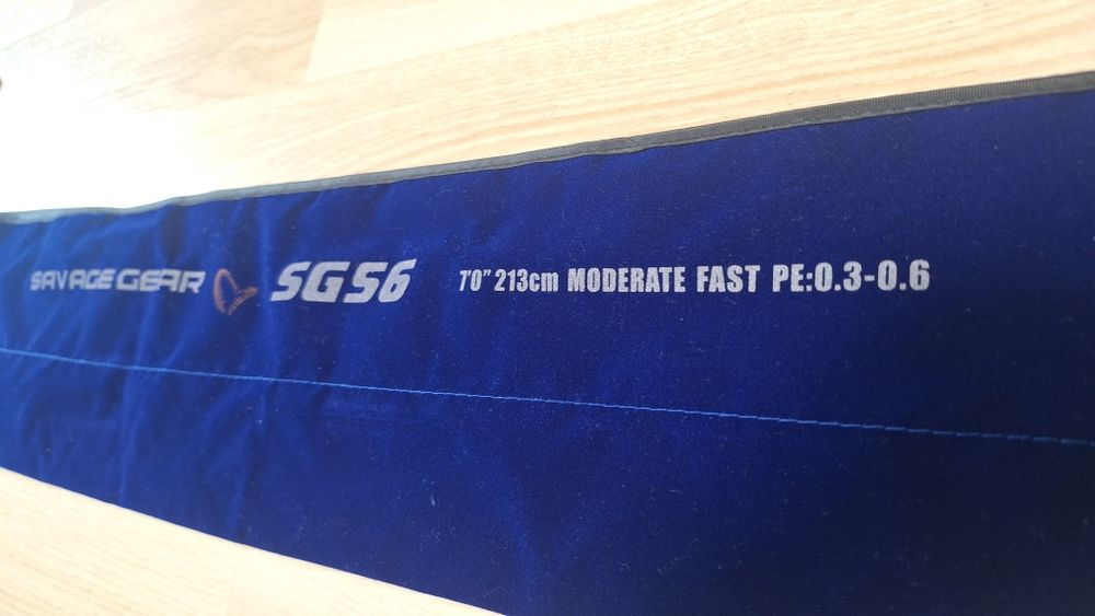 Спининг въдица Savage Gear SGS6 Ultra Light Game 2.13м 1-8г