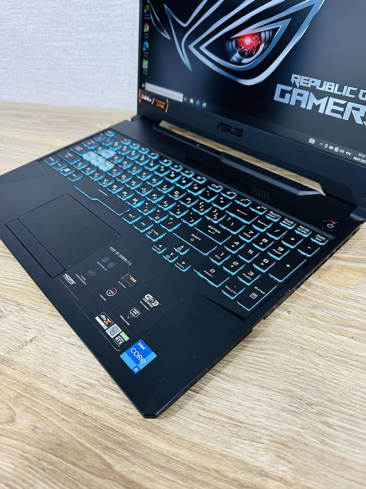 ASUS TUF Core i5-12 Ядерный+RTX3050 Видеокарта, как новый состояние