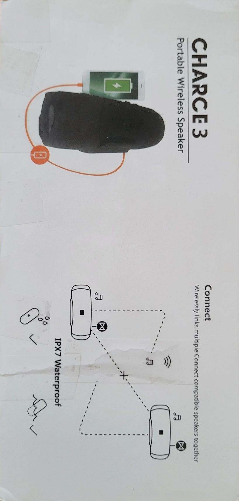 Boxa portabila wireless sigilata