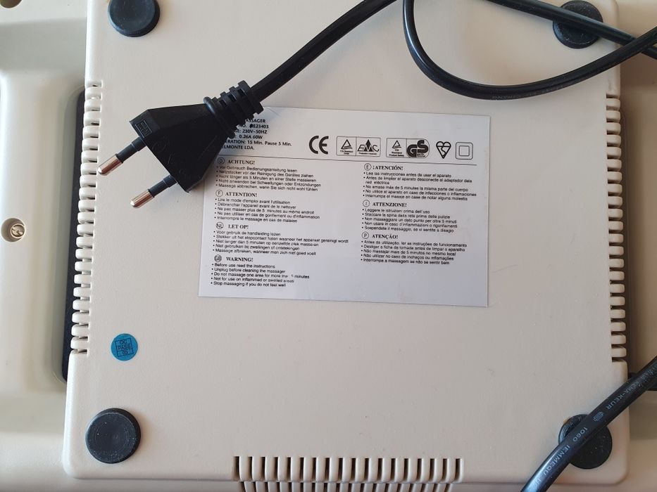 Aparat masaj Shiatsu 5 în 1 spate gat pulpa talpa brat priza 220 poze