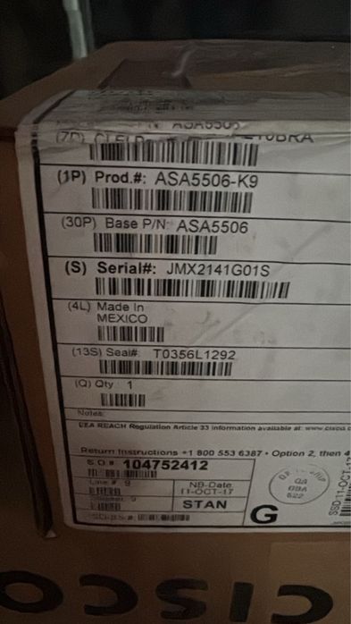 Межсетевой экран Cisco ASA5506-K9