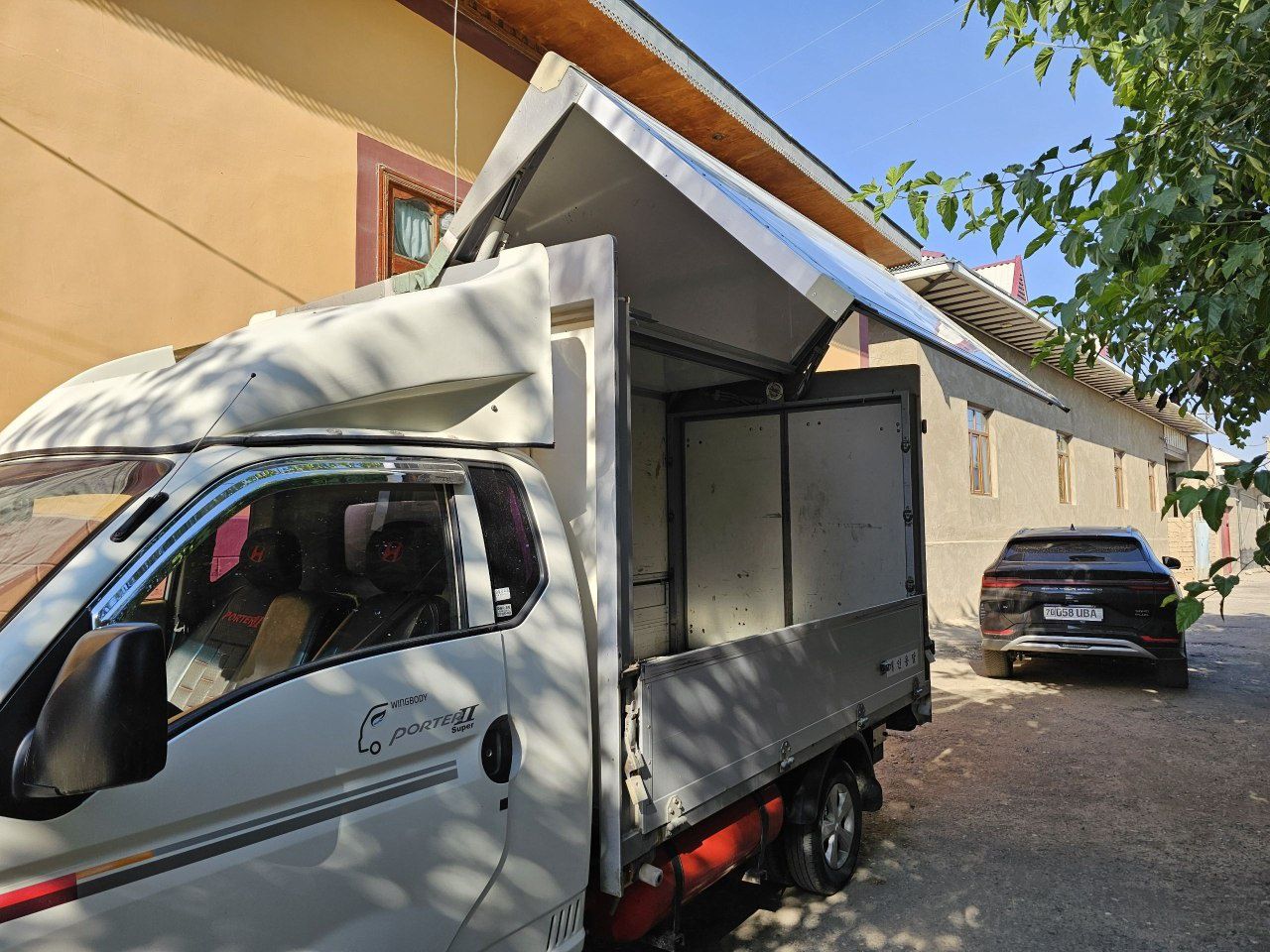 Hyundai porter 2 holati idealniy orqa xaladelnik ishlaydi